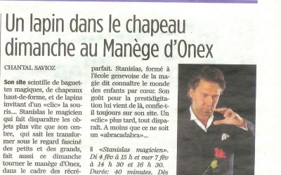 UN LAPIN DANS LE CHAPEAU