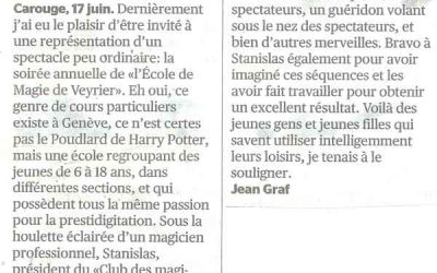POUDLARD A UNE ANTENNE À VEYRIER